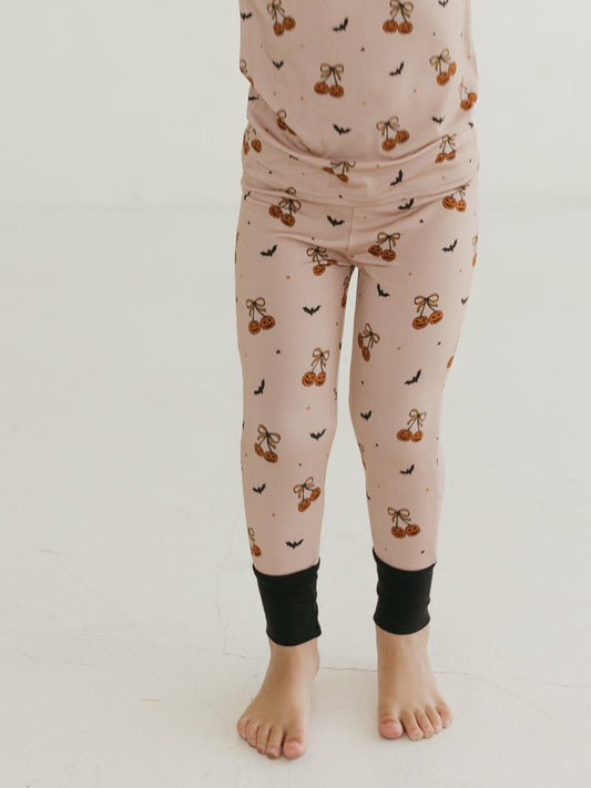 Pumpkin Cherries | Bamboo Two Piece Pajamas
