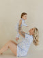 Blue Smiley | Women's Bamboo Pajama Set