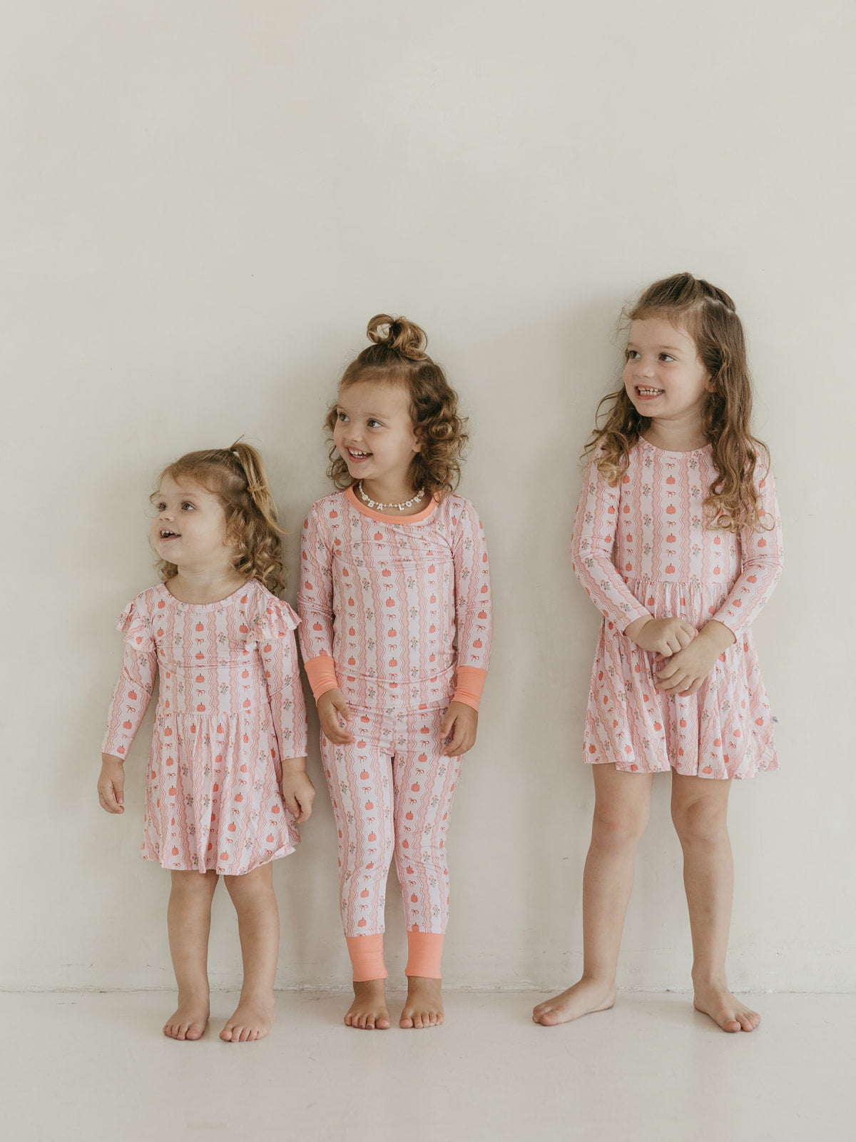 Pumpkin Patch | Long Sleeve Twirl Dress