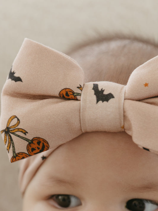 Pumpkin Cherries | Bamboo Head Wrap