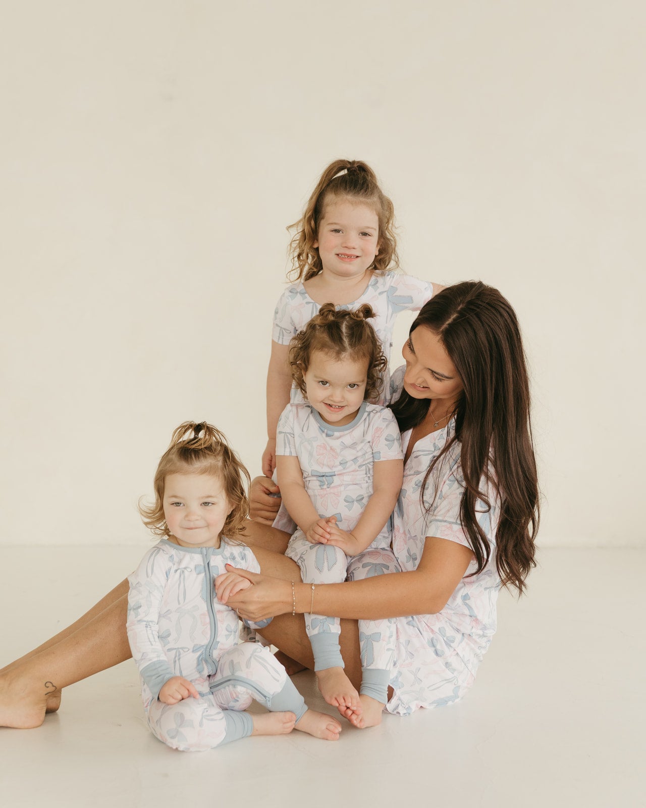 Cotton Candy Bows | Ruffle Bubble Romper