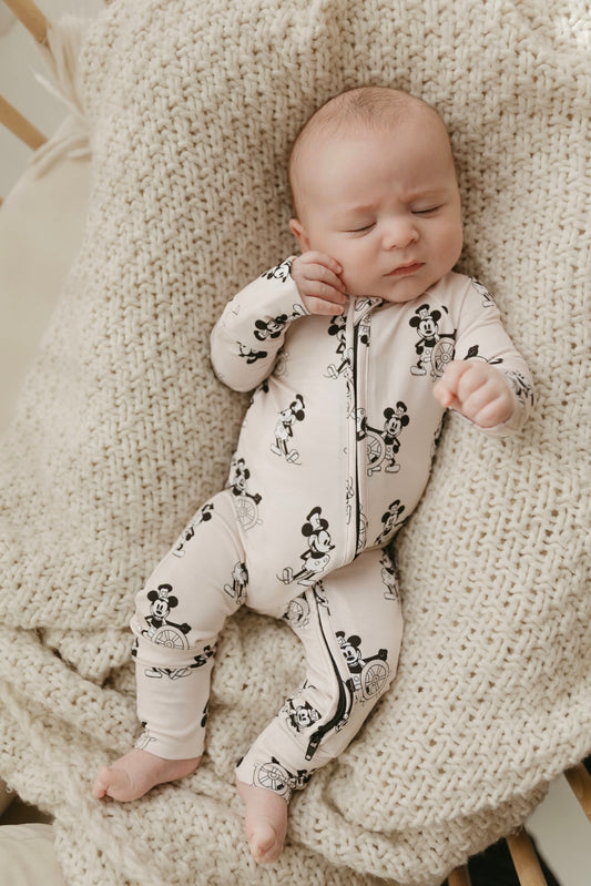 Steamboat Willie | Bamboo Zipper Pajamas