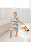 Tractor | Bamboo Short Sleeve Romper