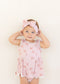 Bow | Bamboo Pom Twirl Romper