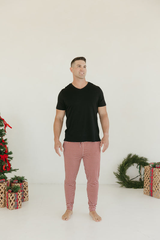 Merry Gingham | Men's Pajama Pants