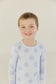 Blue Smiley | Bamboo Two Piece Pajamas