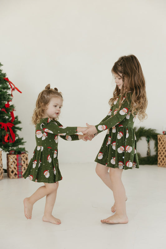 Dear Santa | Bodysuit Twirl Dress