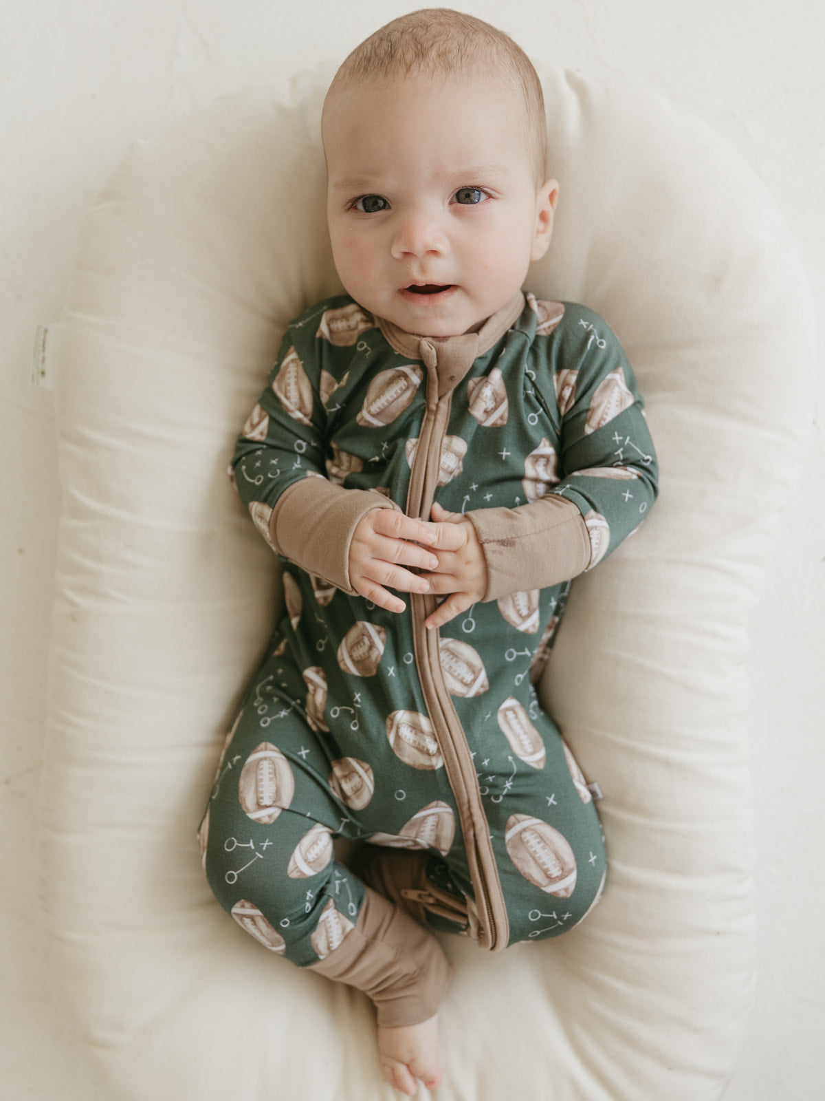 Game Day | Bamboo Zipper Pajamas