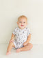 Cowboy | Bamboo Short Sleeve Romper