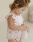 Pink Baseball | Ruffle Romper