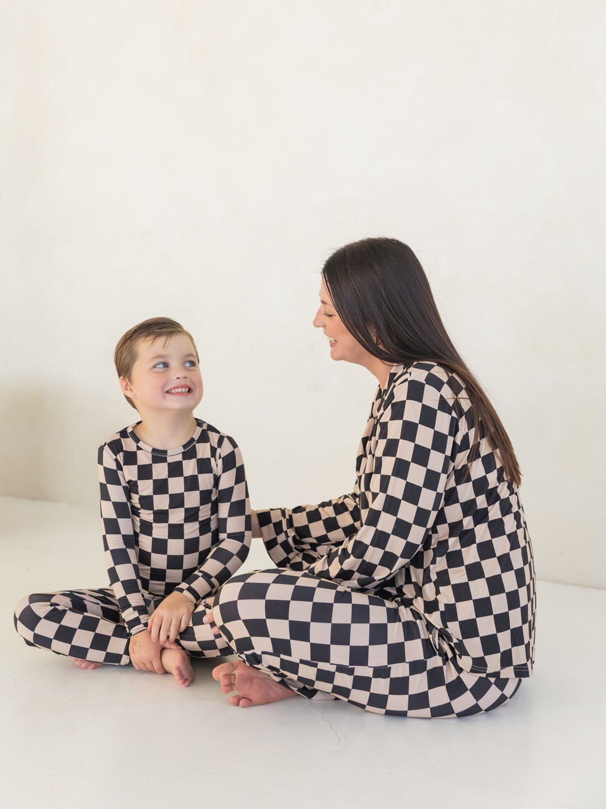 Checkerboard | Bamboo Two Piece Pajamas