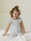 Blue Cottage Rose | Bamboo Ruffle Set