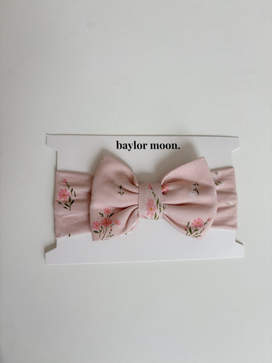 Clara Floral | Bamboo Head Wrap