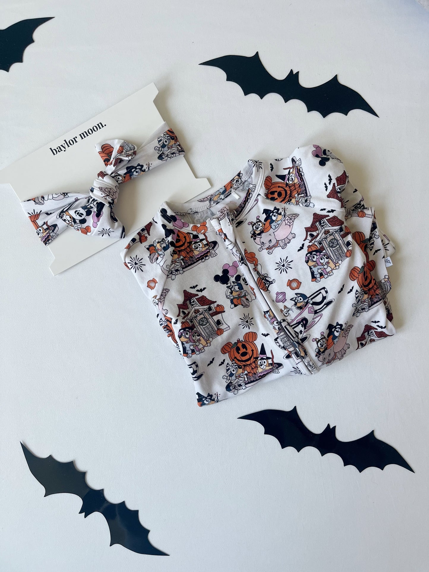 Halloween | Bamboo Zip Romper