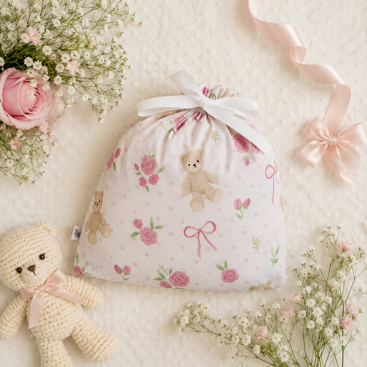 Beary Sweet | Swaddle & Beanie Set