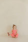 Pink Stripes | Bamboo Smocked Jumpsuit