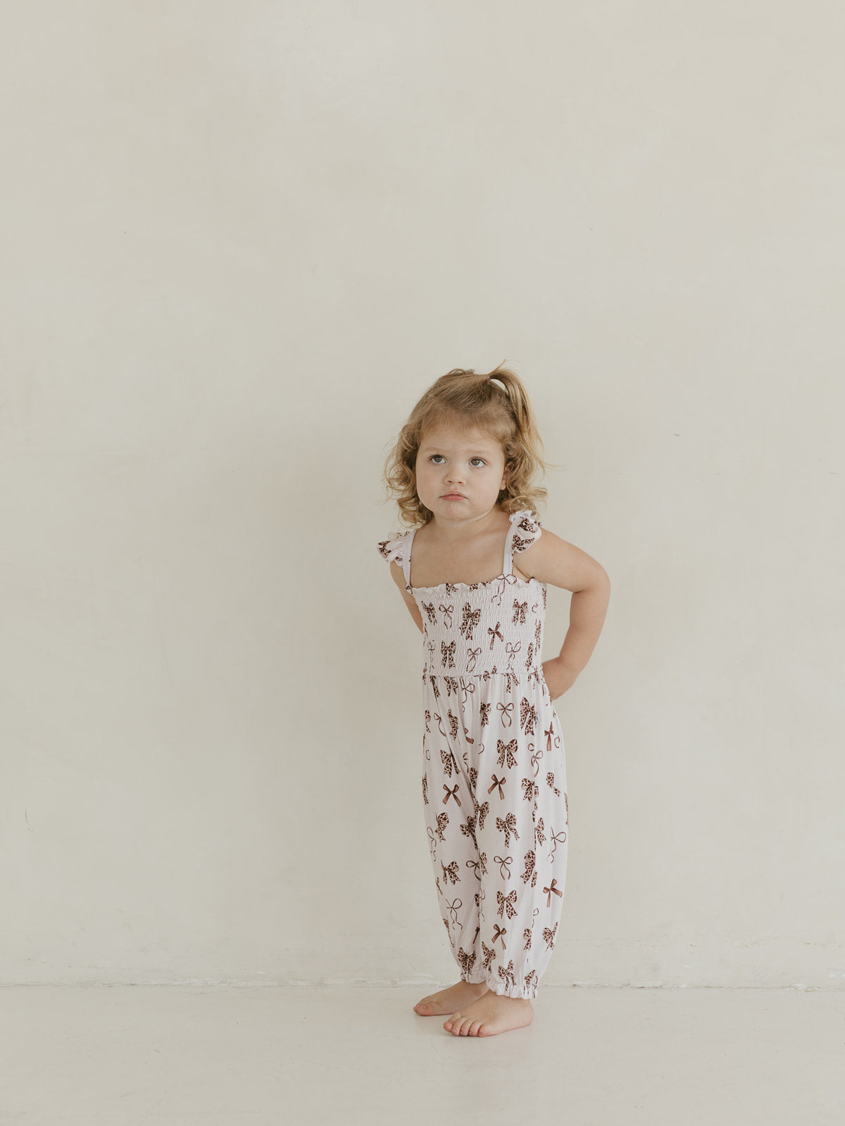 Cowquette | Smocked Jumpsuit