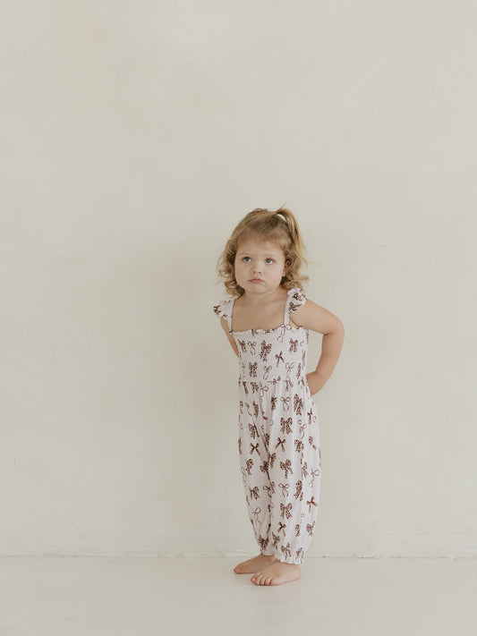 Cowquette | Smocked Jumpsuit