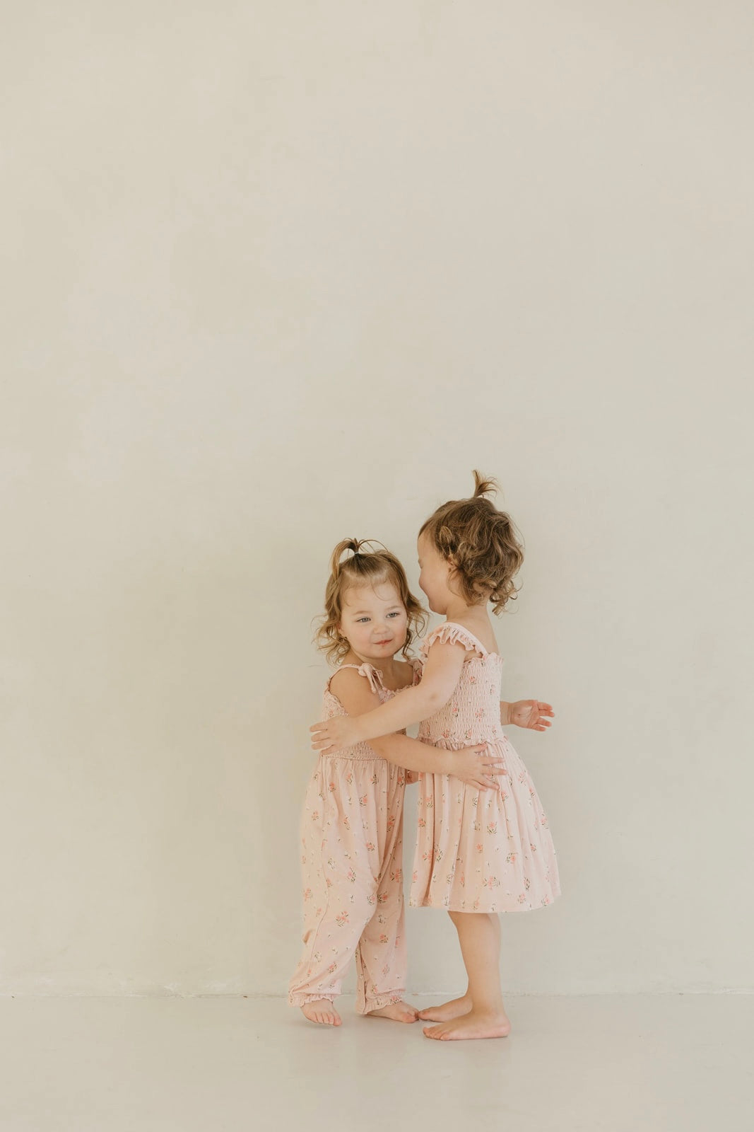 Clara Floral | Bamboo Smocked Jumpsuit