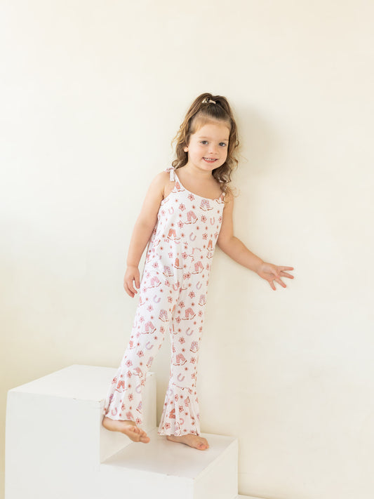 Cowgirl | Bamboo Bell Romper