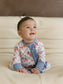 America's Sweetheart | Bamboo Ruffle Zipper Pajamas