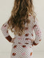 Footballs & Bows | Bamboo Two Piece Pajamas