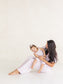 Layla Bow | Bamboo Smocked Jumpsuit