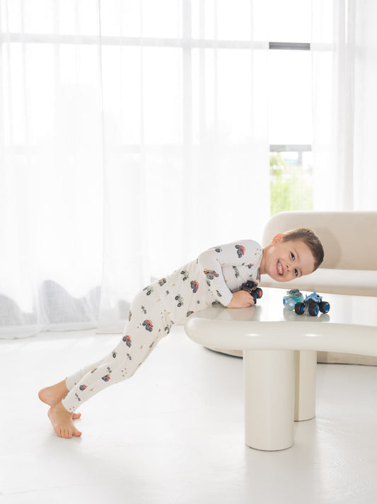 Monster Truck | Bamboo Two Piece Pajamas