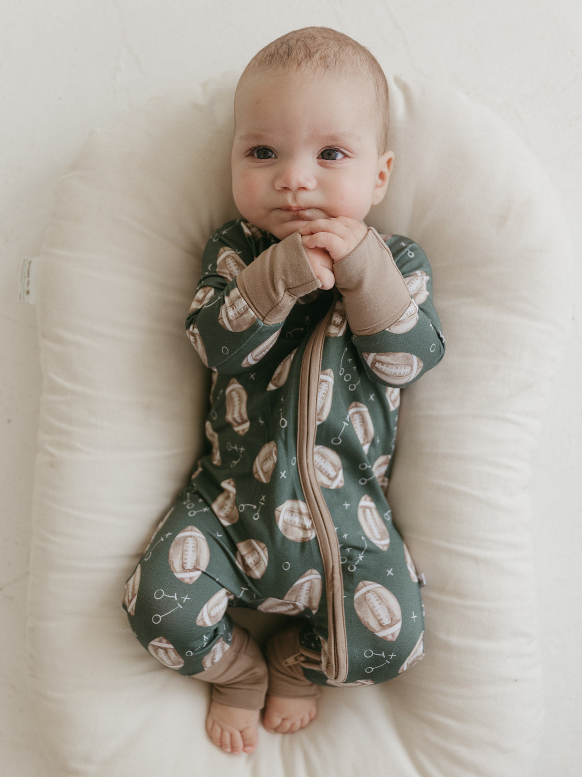 Game Day | Bamboo Zipper Pajamas
