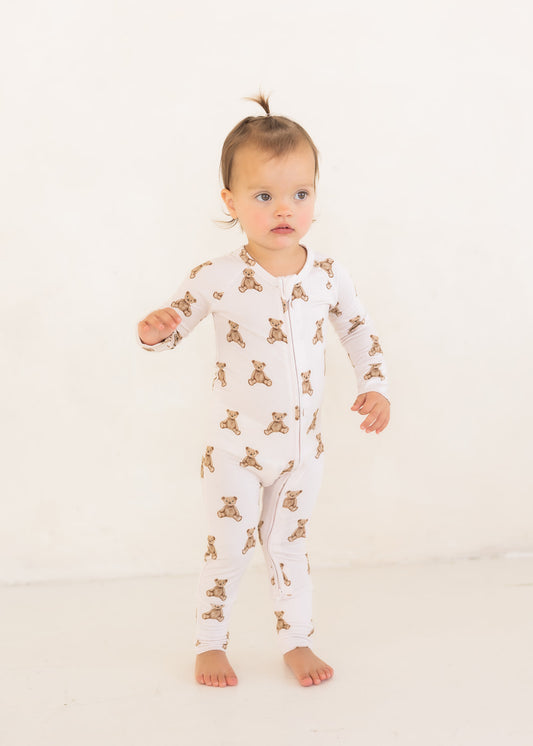 Bears | Bamboo Zip Pajamas