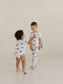 Red, White & Vroom | Terry Bubble Romper