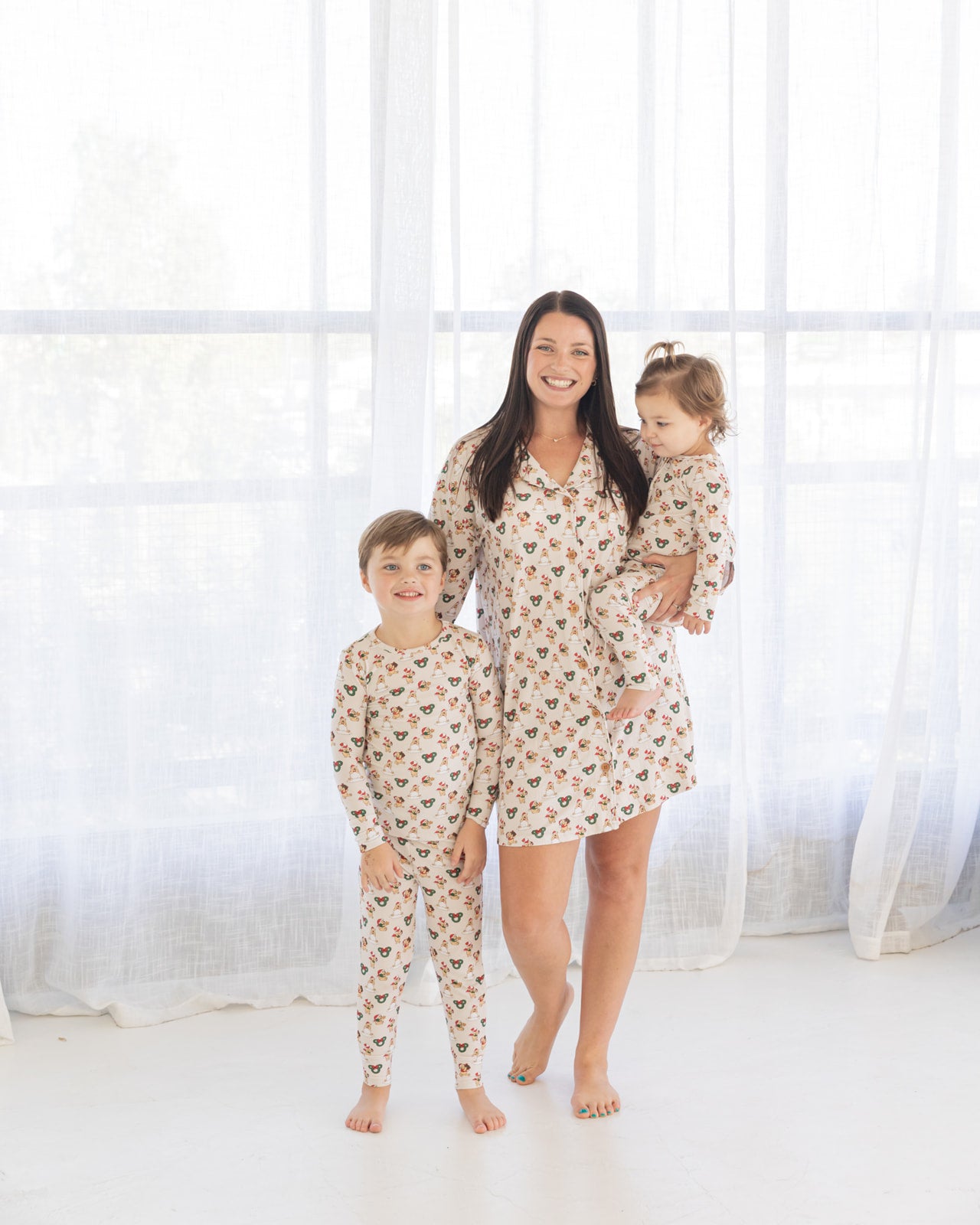 Pooh (Ribbed) | Bamboo Two Piece Pajamas
