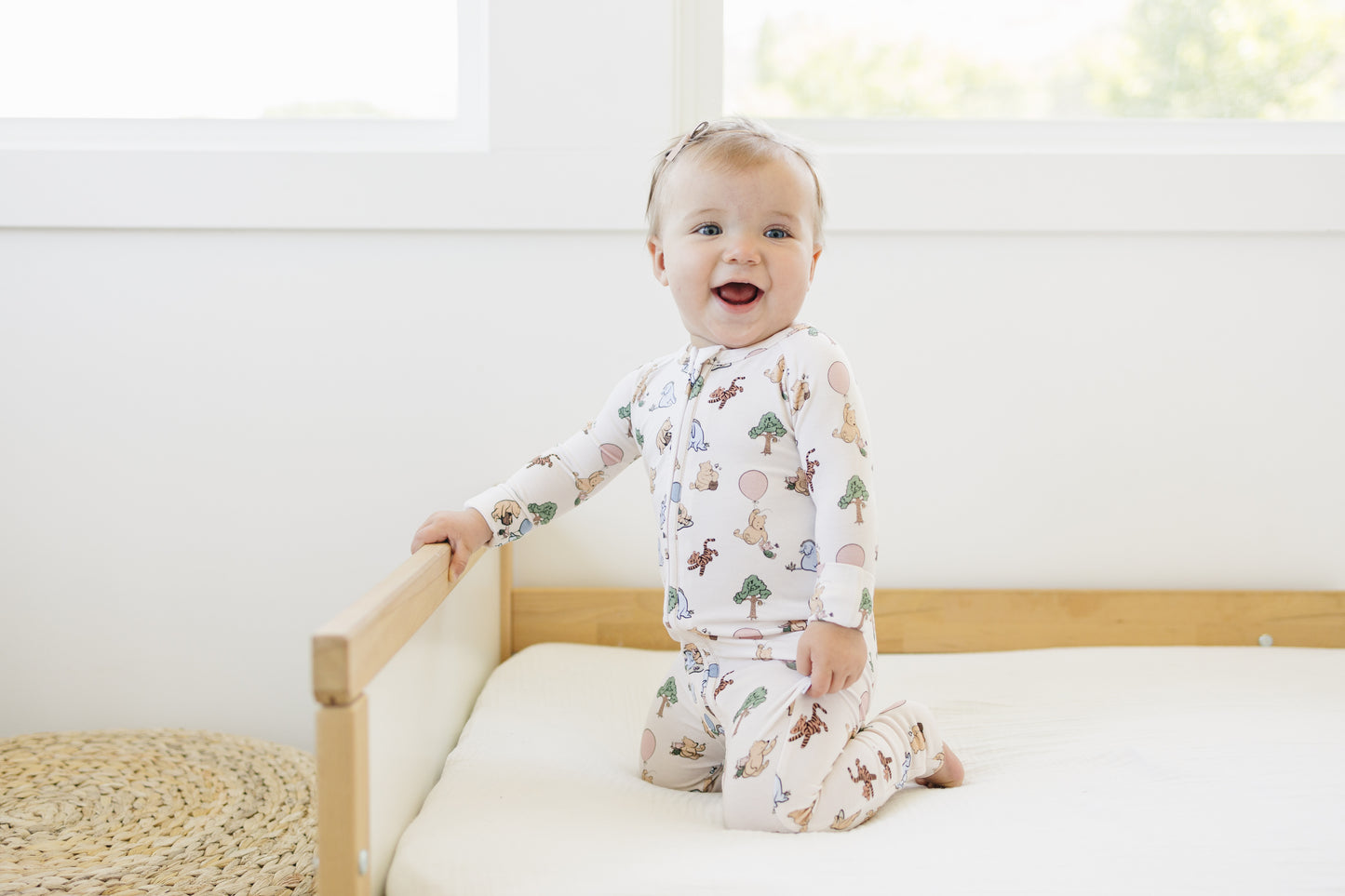 Classic Pooh | Bamboo Zipper Pajamas