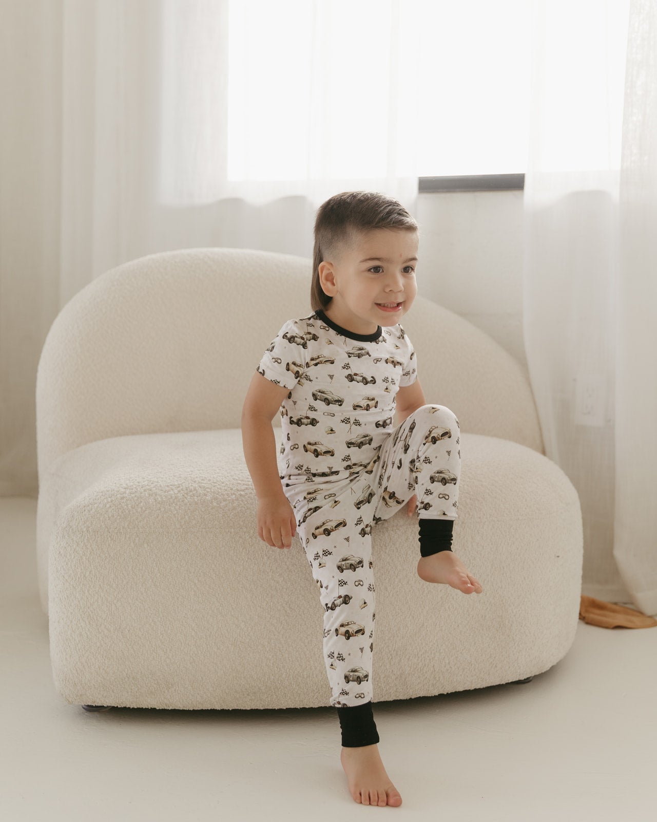 Race Car | Bamboo Short Sleeve Pajamas