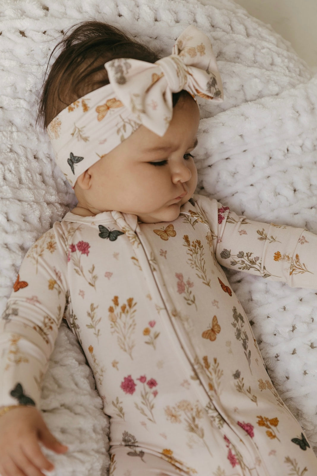 Wildflower | Bamboo Zipper Pajamas