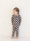 Checkerboard | Bamboo Zipper Pajamas