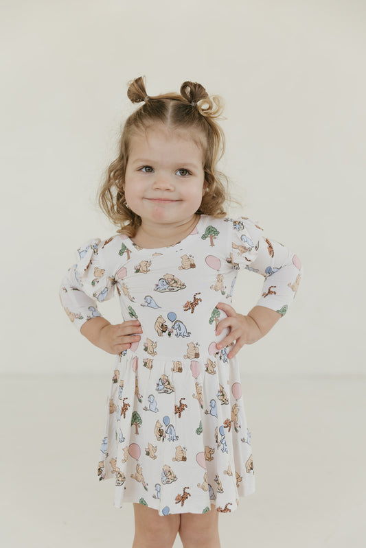 Classic Bear | Bodysuit Twirl Dress