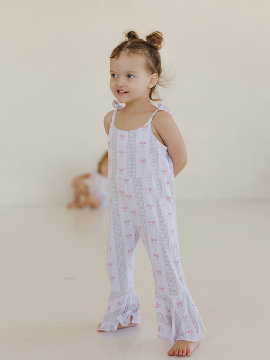 Gingham & Bows | Bell Romper