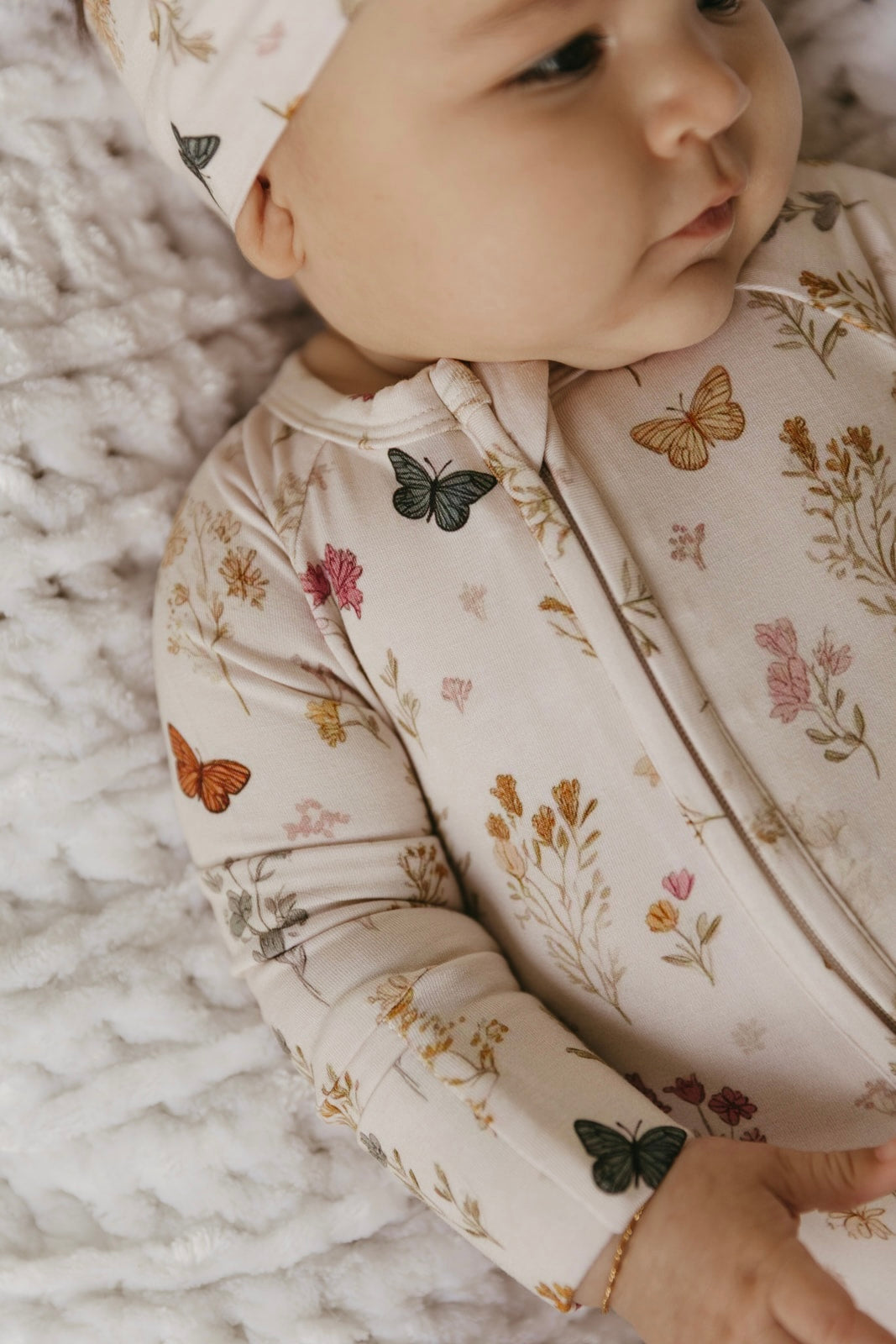 Wildflower | Bamboo Zipper Pajamas