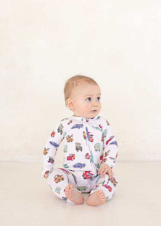 Cars | Bamboo Zip Pajamas