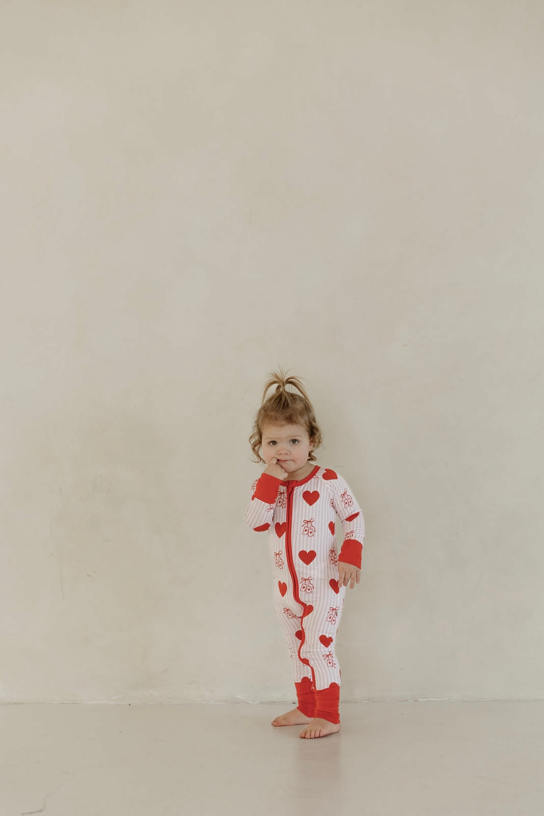Ace of Hearts | Bamboo Zipper Pajamas
