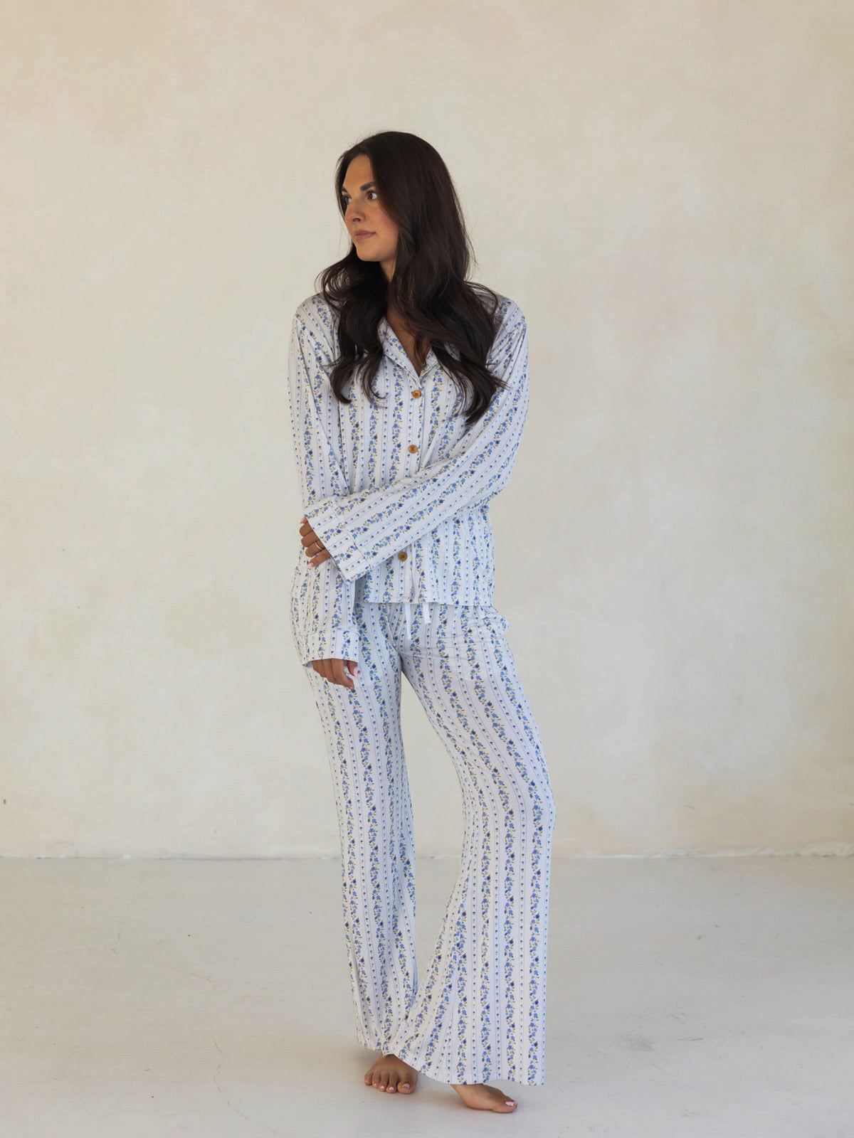 Winter Bloom | Women's Bamboo Pajama Set