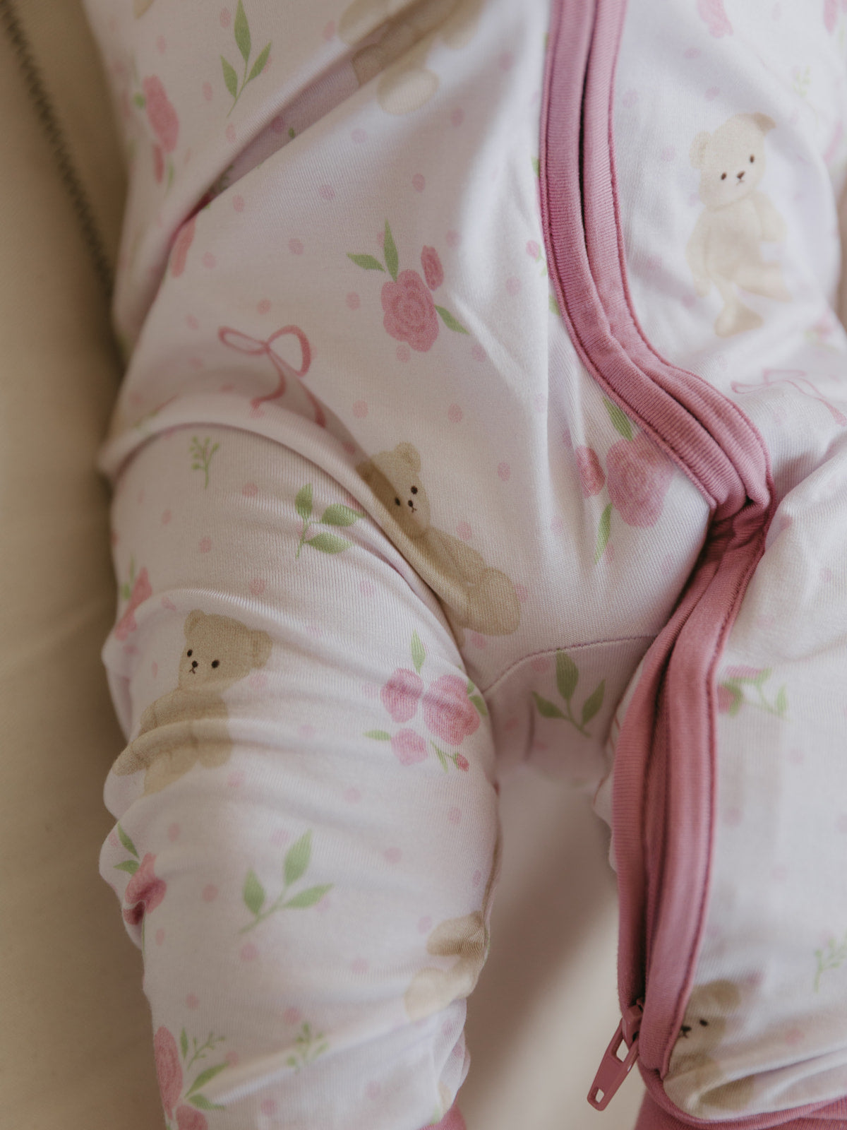 Beary Sweet | Bamboo Zipper Pajamas