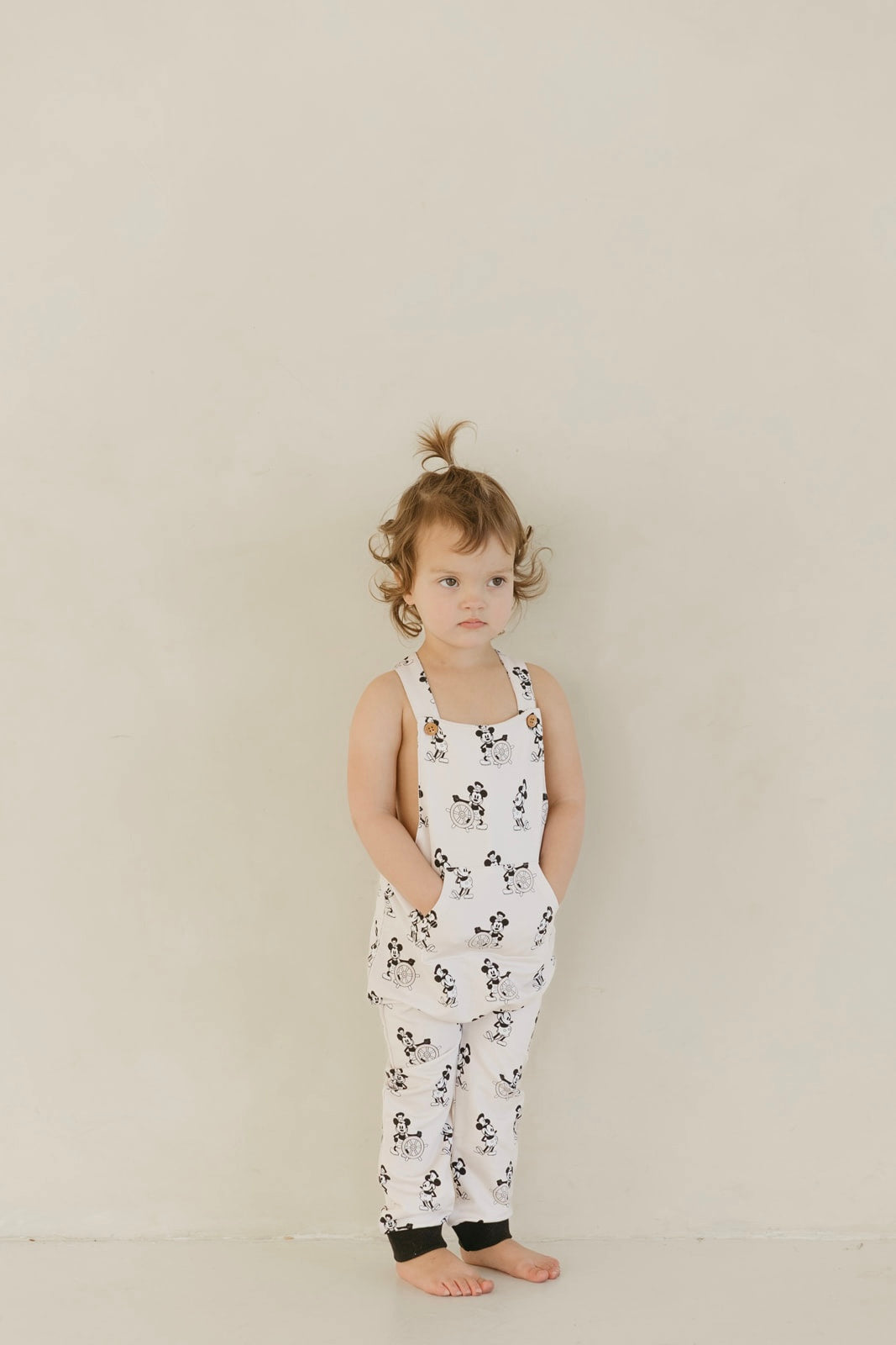 Steamboat Willie | Daywear Terry Overalls