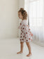 Footballs & Bows | Long Sleeve Twirl Dress