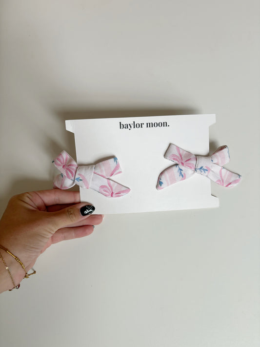 Layla Bow | Bamboo Clip Bows