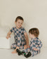 Checker Bunny | Bamboo Zipper Pajamas