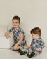 Checker Bunny | Bamboo Short Sleeve Pajamas