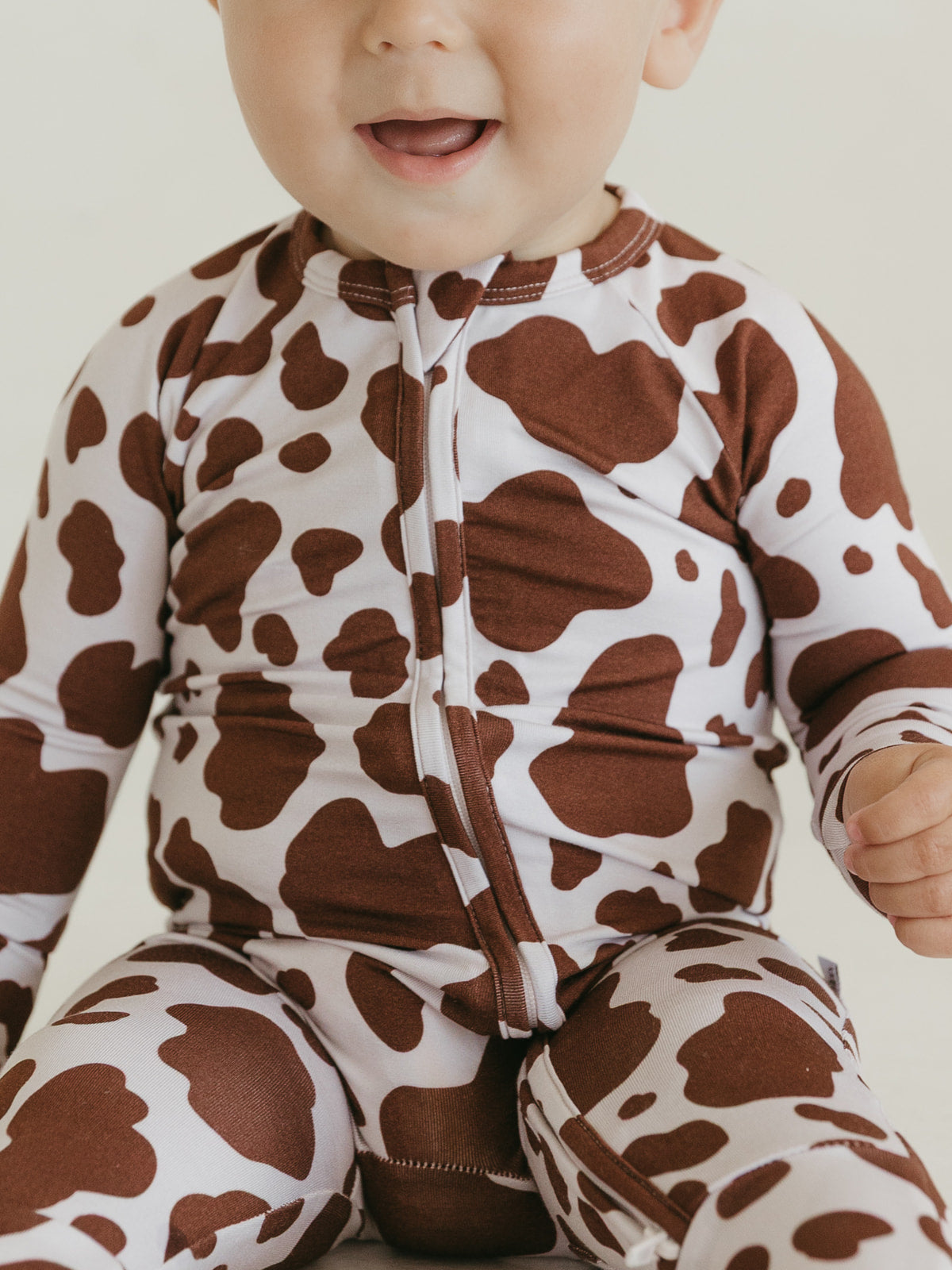 Moo'd | Bamboo Zipper Pajamas