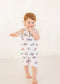 Vintage Cars (Ribbed) | Button Tank Romper